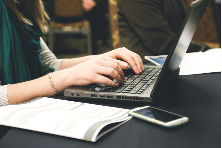 Typing computer admin
